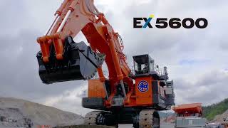 Экскаватор Hitachi EX5600-7: сочетание инноваций и проверенных конструктивных решений