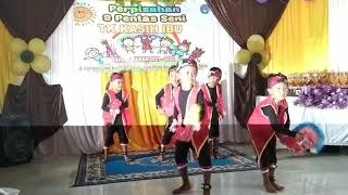 Tari Jaranan Oleh Peserta Didik Tk Kasih Ibu Desa Gudang Hirang Kec. Sungai Tabuk