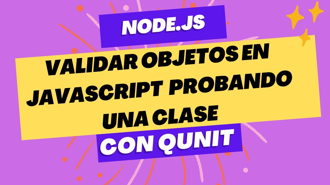 Cómo Validar Datos en JavaScript con QUnit Ejemplo de Películas - YouTube