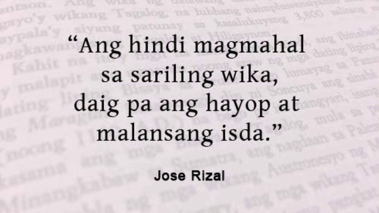 Wika ko, Wika mo - YouTube