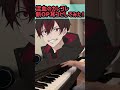 【混血のカレコレ新OP】最速で耳コピしてみた！（14歳ピアノ）＃shorts