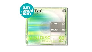 TDK Minidisc Unboxing - MD-C80GEC - 2003 - Made in Japan