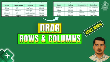 SAFELY Drag/Move Rows & Columns in Excel (No Data Loss!)