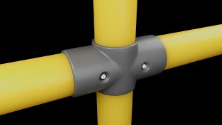 Tube connectors _02 | 3D Modeling In Autodesk Maya |