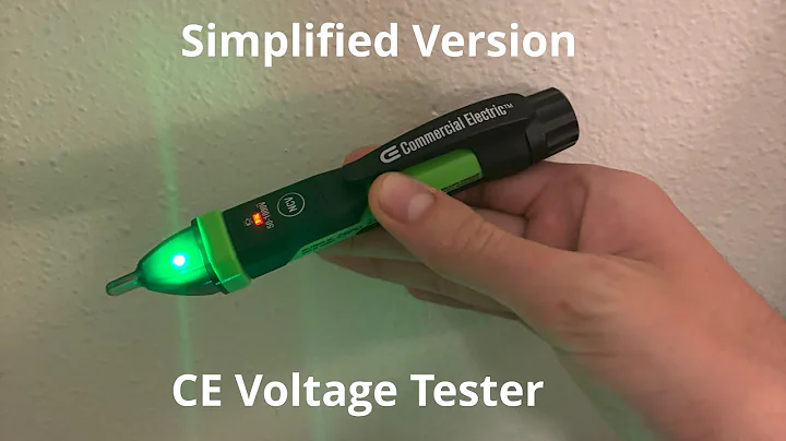 Review of Commercial Electric Non-contact Voltage Tester (Simplified Version)