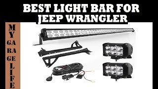 ☑ Top 5 Best Light Bar For Jeep Wrangler Review 2026