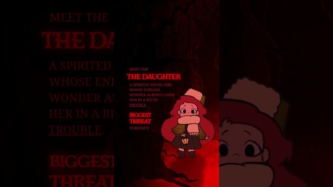 Meet The Daughter 🩸This Fall: An Original Animated Short Film #CrimsonNight
