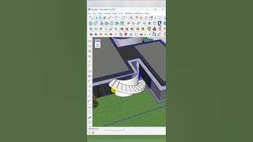 Easiest Way to Model a Spiral Staircase in SketchUp! 🌀✨