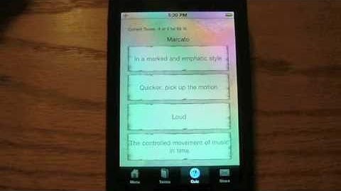 Musical Terms Flashcard Learning Set