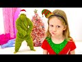 Nastya and the New Year's story for kids