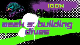 IGOW4: Week 3 Tiny Whoop Building Dives
