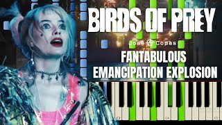 Birds Of Prey - Fantabulous Emancipation Explosion | Tema de Harley Quinn (Piano Tutorial+Partitura) @josecopas