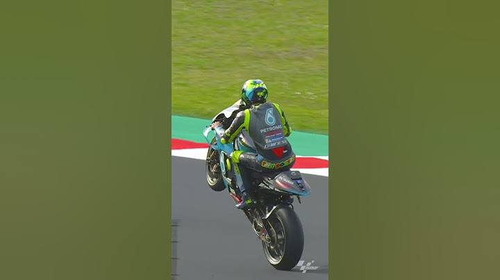 Valentino Rossi - One final wheelie for the home fans | 2021 #EmiliaRomagnaGP