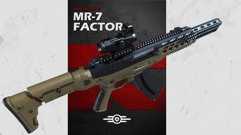 Factor - Modular rifle - Fallout 4 mod