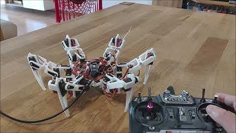 SpiderBot with 6 Legs ( Prototype Calibrated ) Part 2