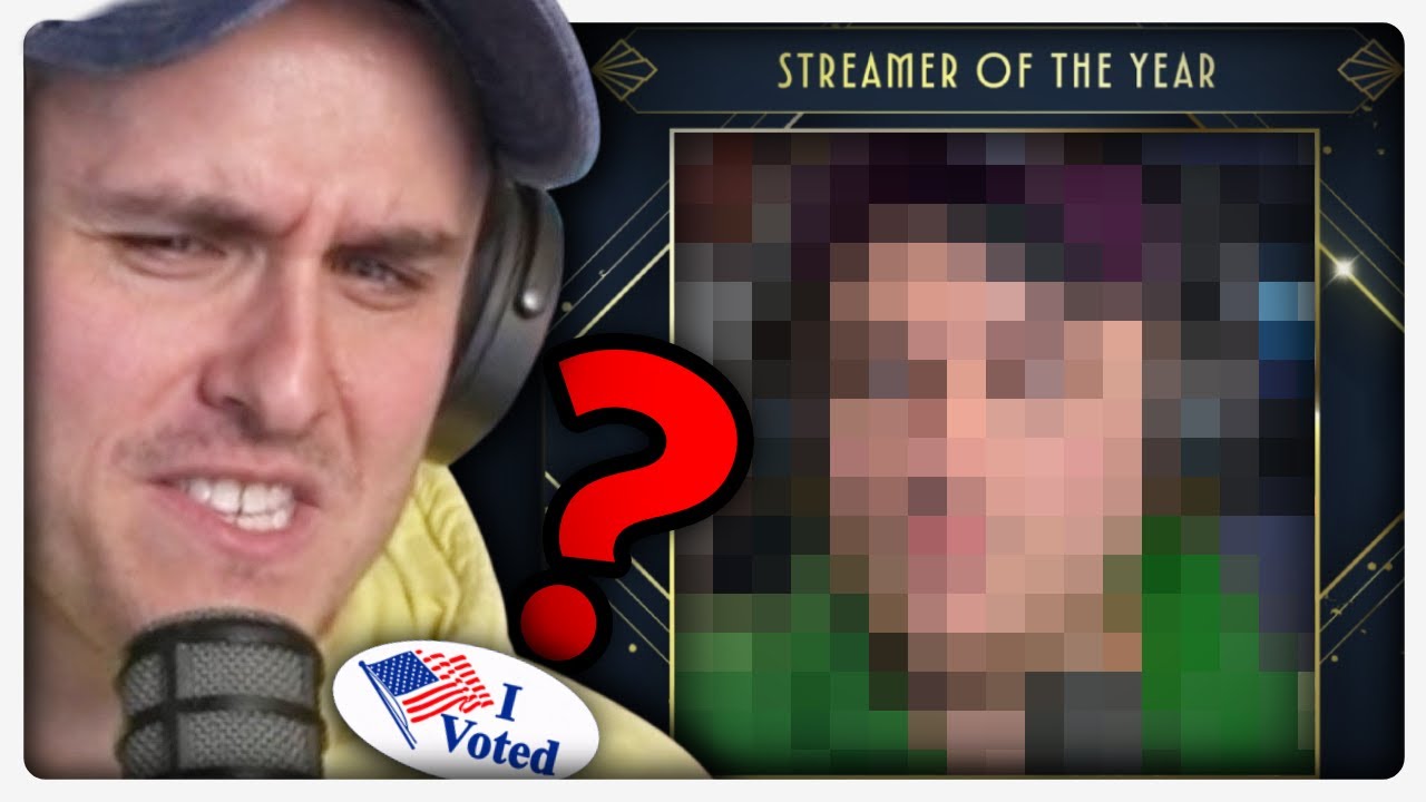 Голосование в конкурсе Streamer Awards заставило меня почувствовать себя оторванным от реальности...