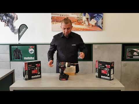 Акумуляторна ударна дриль Metabo SB 18 LT BL (602316550), відео 1
