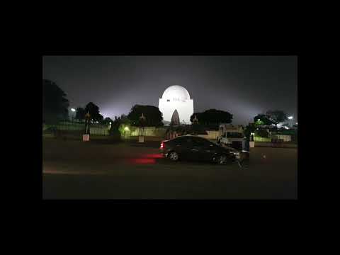 Night View Of Mazar E Qauaid Azam MUHAMMAD ALI Jinnah Shorts 