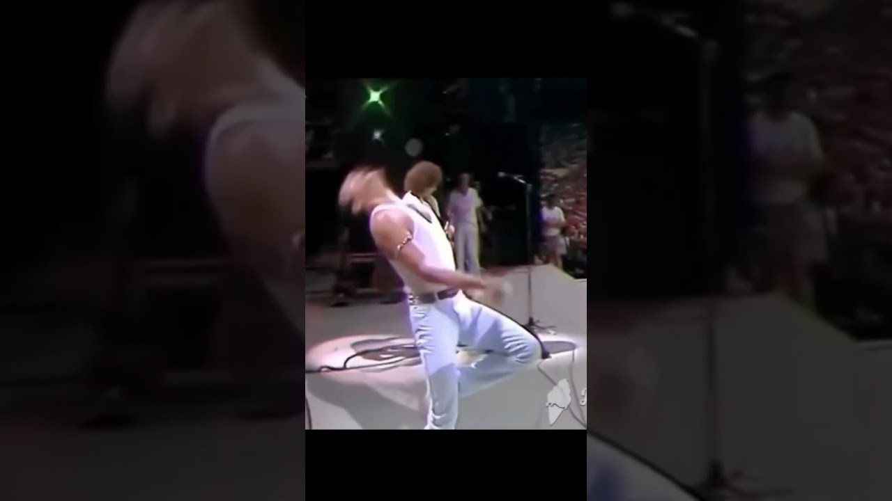 The Microphone Dance of Freddie Mercury 