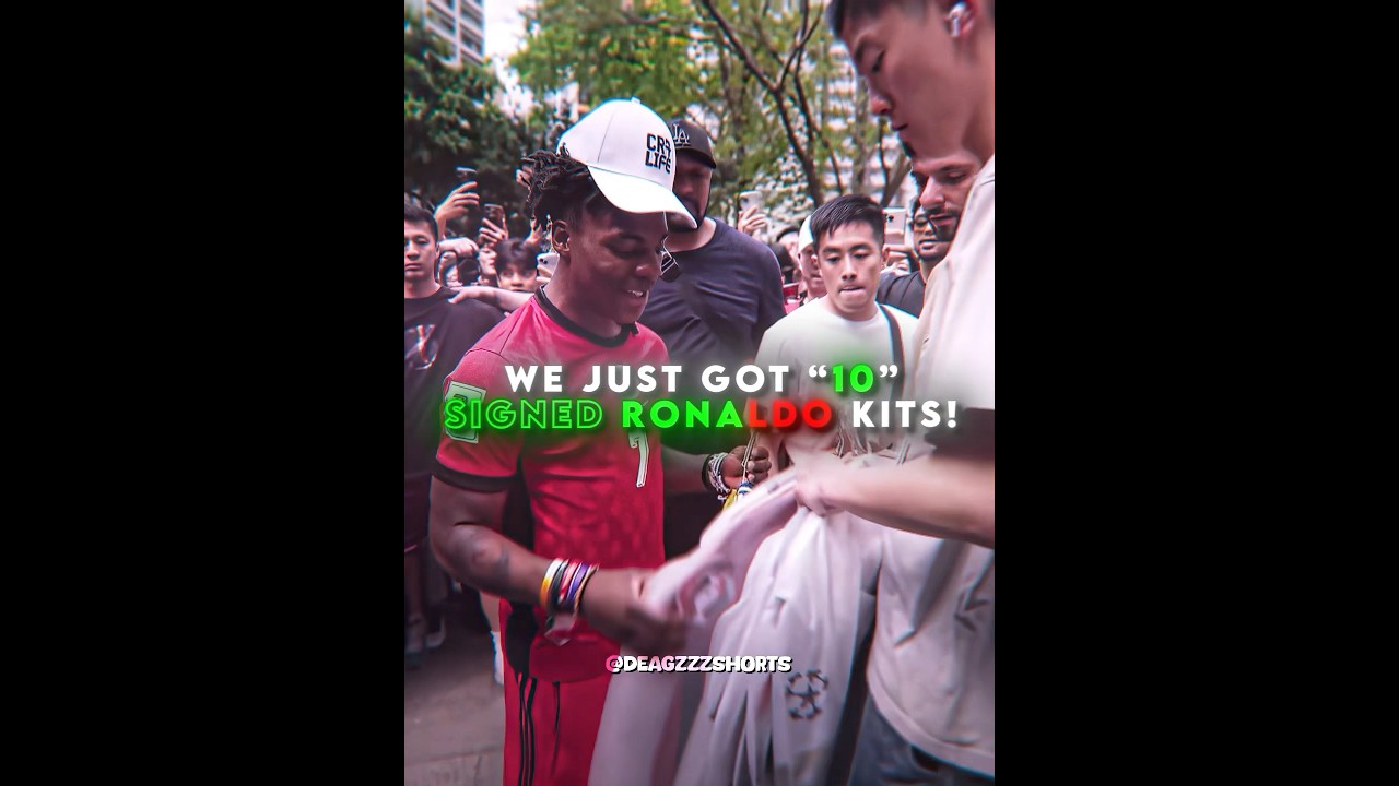 10 Signed Ronaldo Kits is Crazy 💀💀 