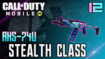 CALL OF DUTY MOBILE | AKS-74U STEALTH CLASS