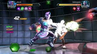 Mcoc 7.4.1 Darkhavk Boss Galan Hero