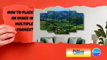 Canva Tips & Tricks I How to Place an Image in Multiple Frames!