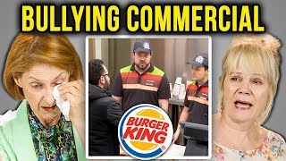 ELDERS REACT TO BULLYING (Burger King | Bullying Jr.)