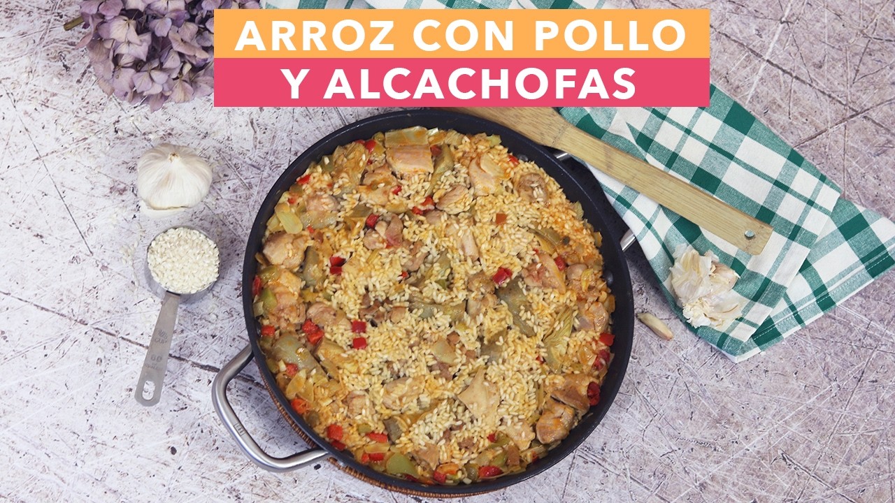 PREPARA ESTE DELICIOSO ARROZ CON POLLO Y VERDURAS | Receta de arroz seco de plato único
