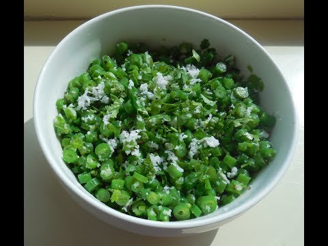 Green Bean Salad | Healthy Salad Recipe | Shravan Ghevda Koshimbir