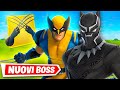 SVELATI i *NUOVI* BOSS! Wolverine e Pantera Nera stanno ARRIVANDO! Fortnite ITA!