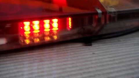 CODE 3 MX7000 LIGHTBAR WITH LEDX LEDS