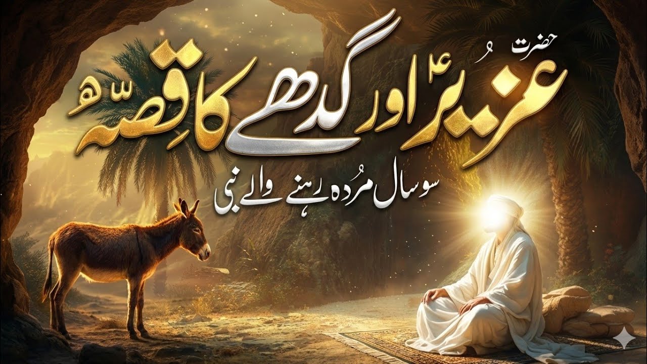 Hazrat Uzair (A.S) aw Gadhay ka Ajeeb Qissa | Da Qabrono Shehar aw Allah Taala Qudrat”