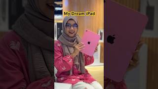 I bought my dream iPad with my earnings‼️🥹 #minivlog #ipad #achievement #becomingher