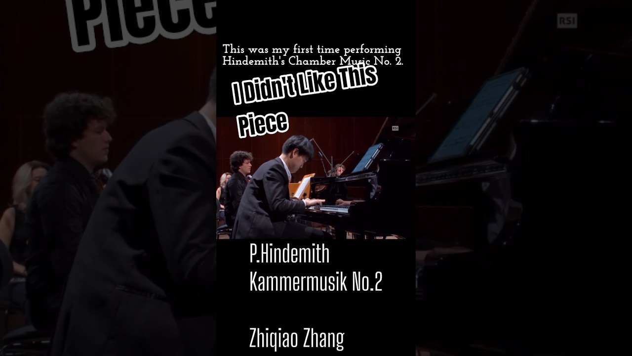 I didn't like this piece at first… 🎹 Hindemith – Chamber Music No