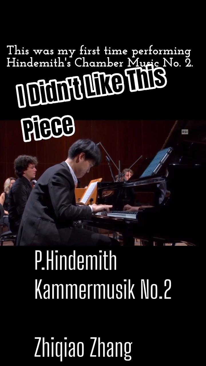 I didn't like this piece at first… 🎹 Hindemith – Chamber Music No