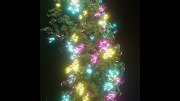 GEOmetry Nodes Blender | Growing Plants with Flower | imagigoo