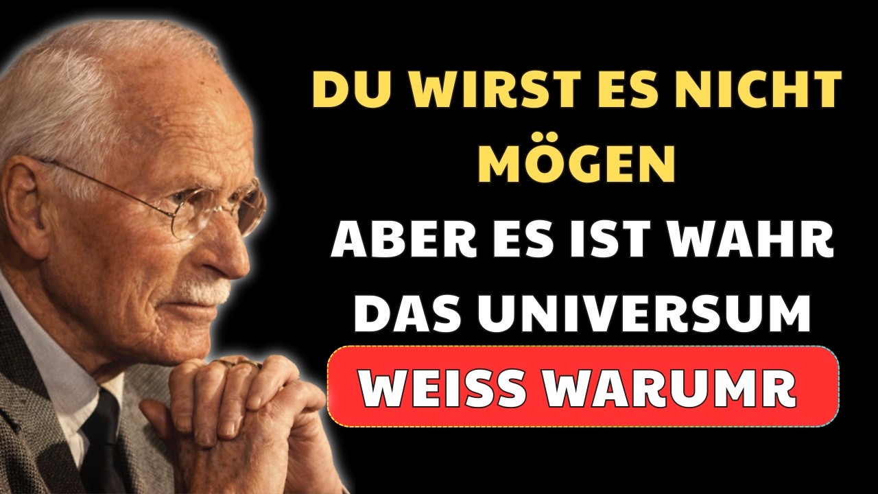 DU WIRST DIESE BOTSCHAFT ÜBER DICH NICHT MÖGEN – EINE WARNUNG DES UNIVERSUMS | Carl Jung