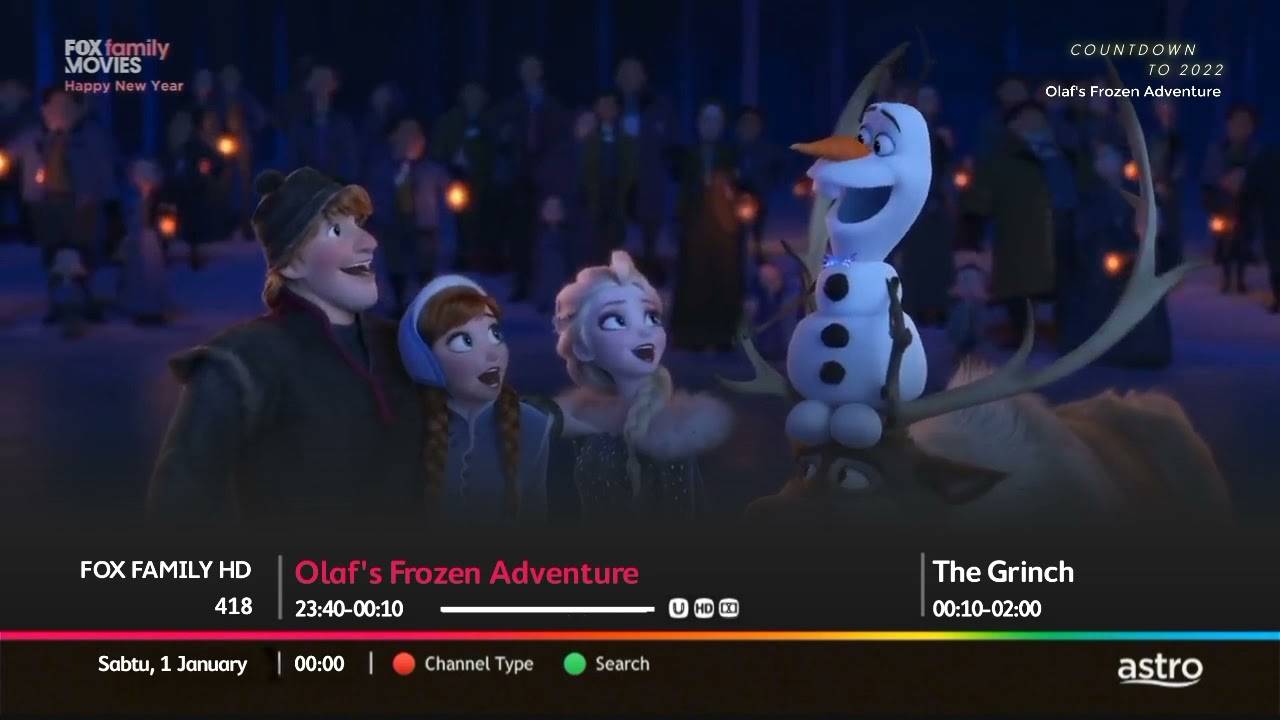 Frozen Adventure on Fox Family Movies 