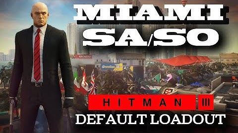 HITMAN 3 | MIAMI | THE FINISH LINE | DEFAULT LOADOUT | Silent Assassin Suit Only