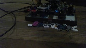 LEGO Dimensions Back to the future cyclone board build and review