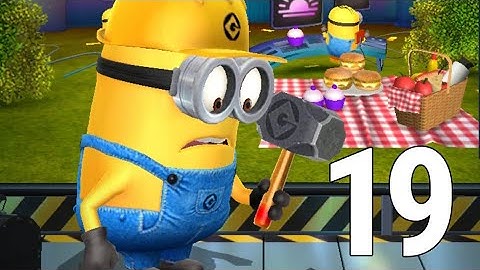Minion Rush Gameplay Part 19 - Worker Minion One Week Picnic(iOS/Android)