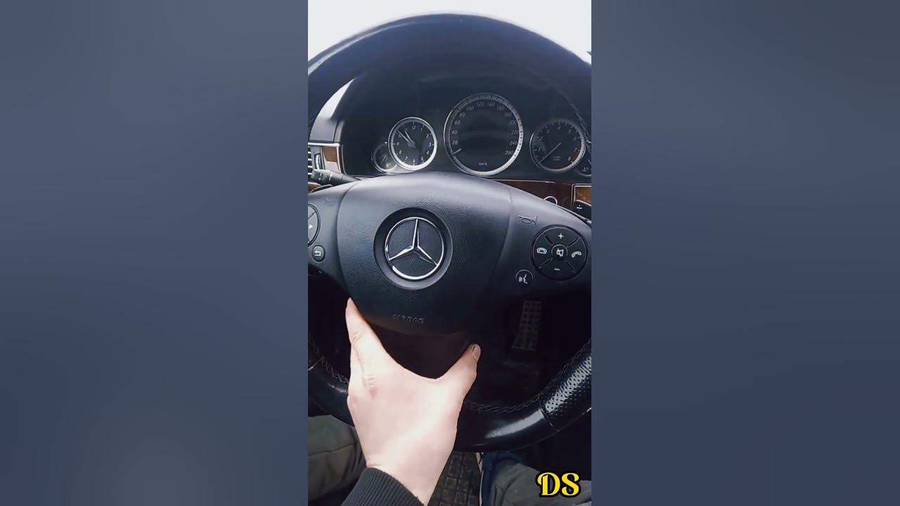Снятие блокиратора руля W204 ESL EVL - Mercedes-Benz C-class (W204), 2,5 л, 2008