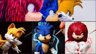 Create Sonic, Tails, Knuckles Collection with Clay \/ Sonic the hedgehog2 [kiArt]