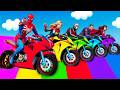 الرجل العنكبوت انقاذ باتمان Spider Man Rescue batman vs iron man vs venom funny Game GTA 5 superhero