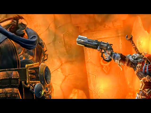 War Bully Ulthane with Mercy Gun: Horseman of Apocalypse and the Old One (Darksiders 1) class=