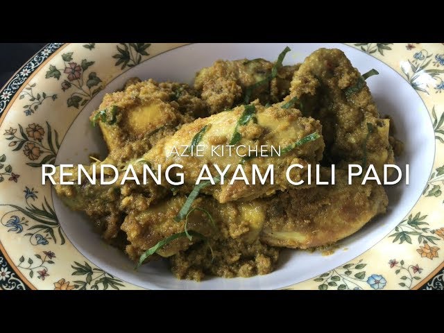 Resepi rendang daging hijau azie kitchen