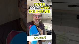 Toter Raum im Camper? Dieser Hack verdoppelt deinen Stauraum sofort