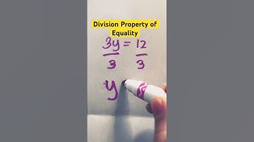 Division Property of Equality// #mathematics #mathforkids #mathiseasy #mathisfun #math #shorts