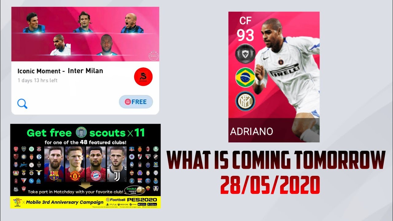 WHAT IS COMING TOMORROW (28/05/2020) - NEXT ICONIC MOMENT